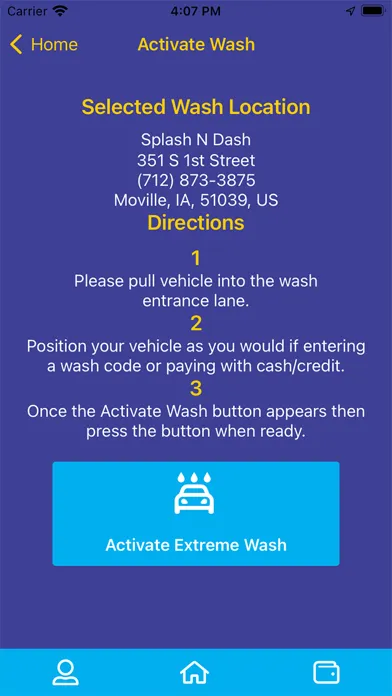 Ảnh chụp màn hình của Splash-N-Dash Car Wash
