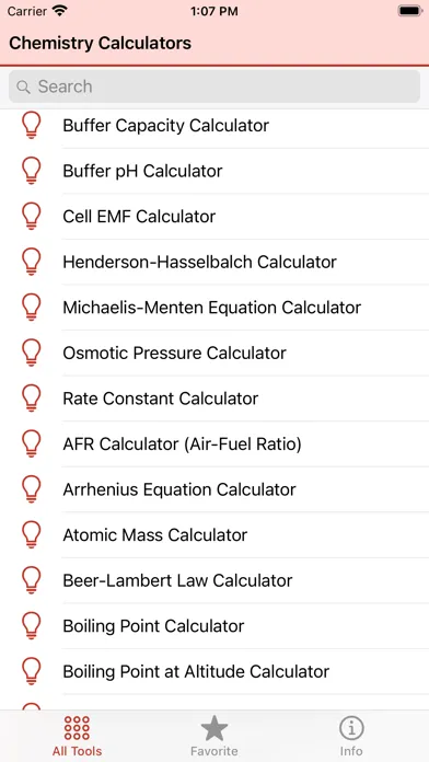 Advanced Chemistry Calculator স্ক্রিনশট