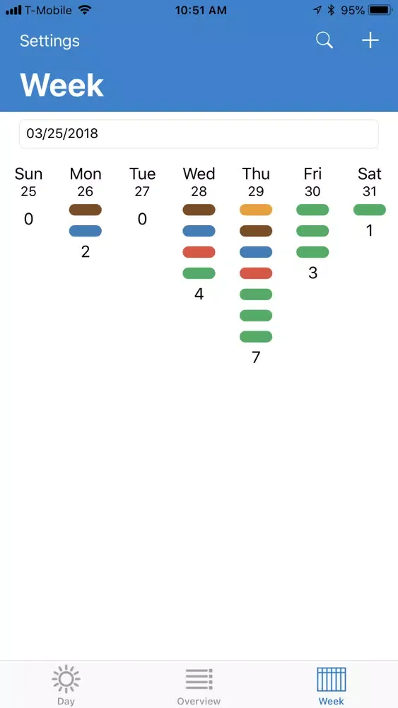 Ảnh chụp màn hình của Synergy Scheduler