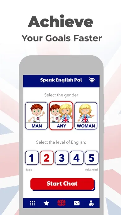 Capturas de tela do Hello - Talk, chat in English