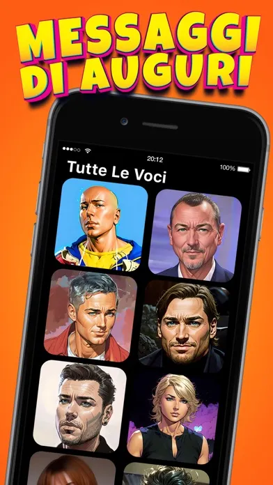 Capturas de tela do Clona la voce delle celebrità