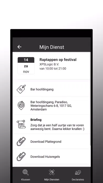 Tangkapan skrin JobBoost