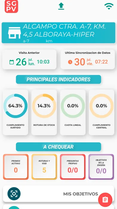 Capturas de tela do FCampina App