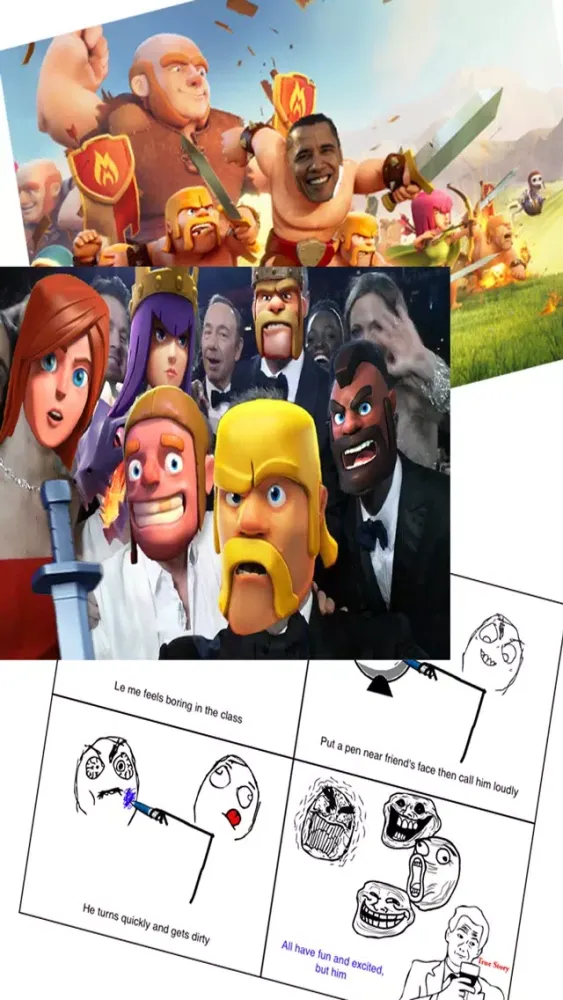 Tangkapan skrin Fun Photo Factory For Clash Of Clans