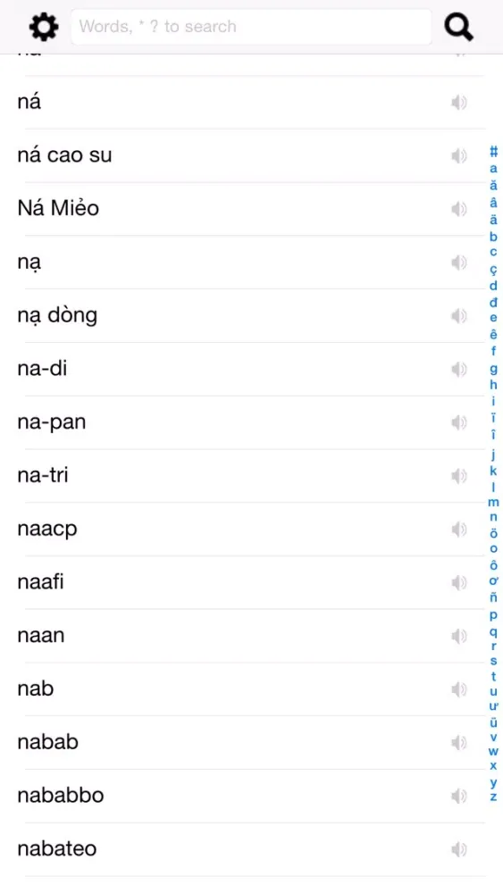 Tangkapan skrin Bamboo Dict EU-Vietnamese All In One