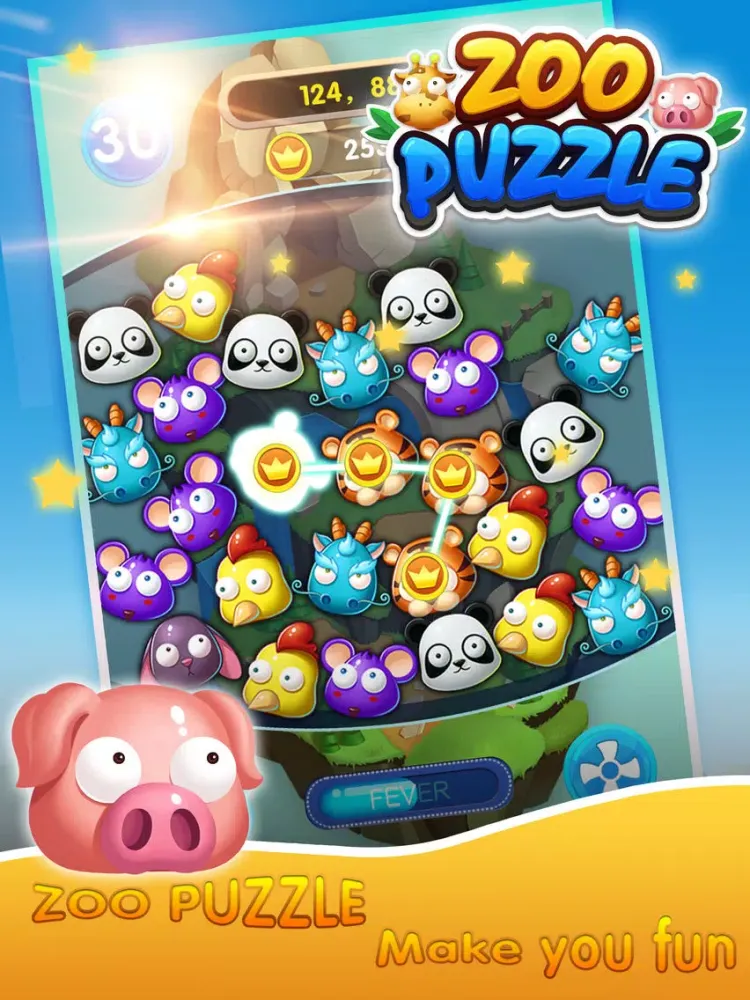 Zoo Puzzle! iPad  Screenshots