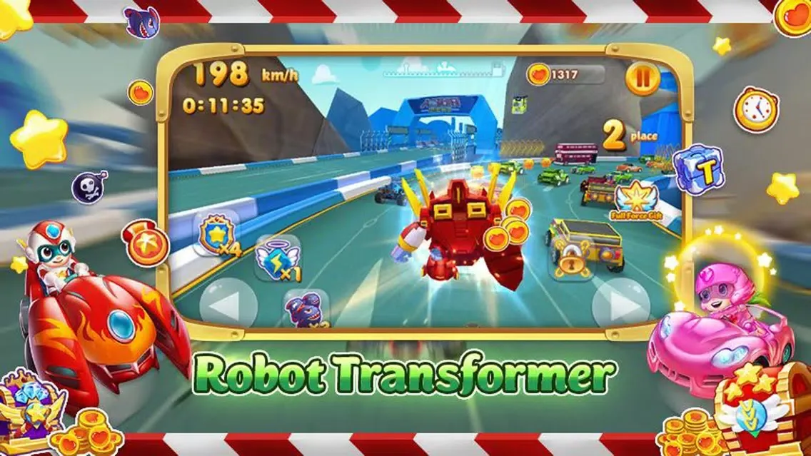 Capturas de pantalla de Happy Superman Car Racing