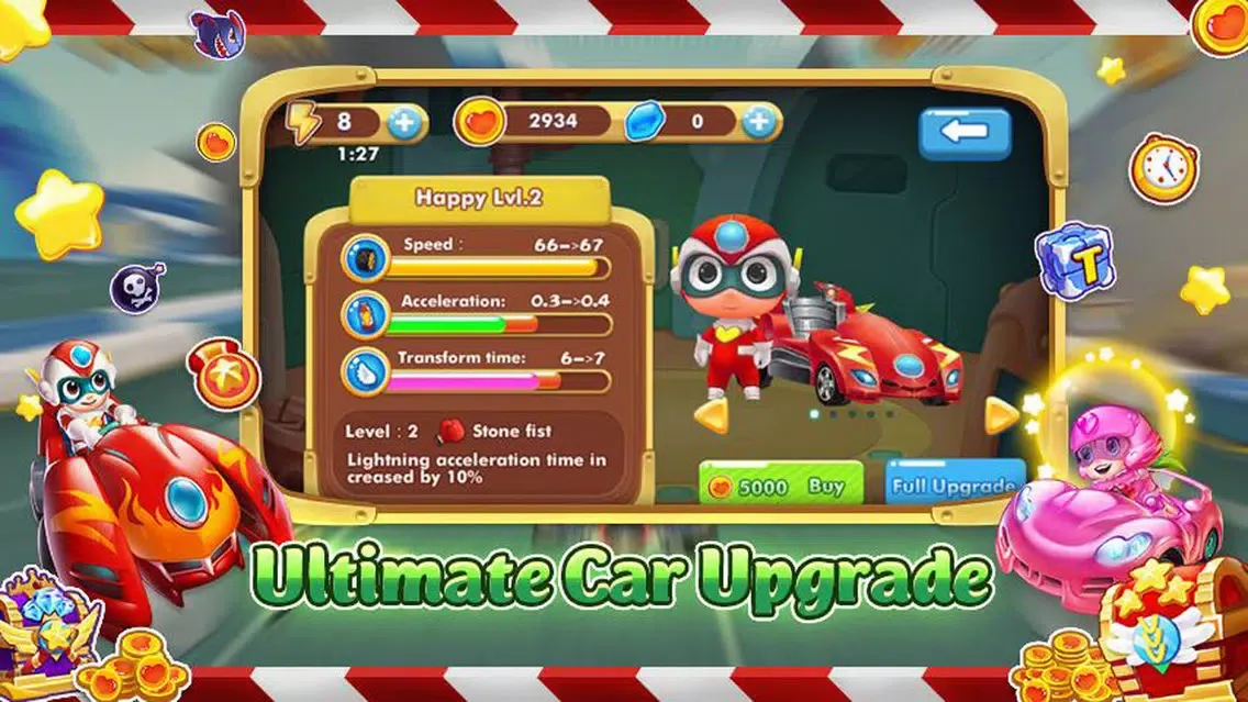 Capturas de pantalla de Happy Superman Car Racing