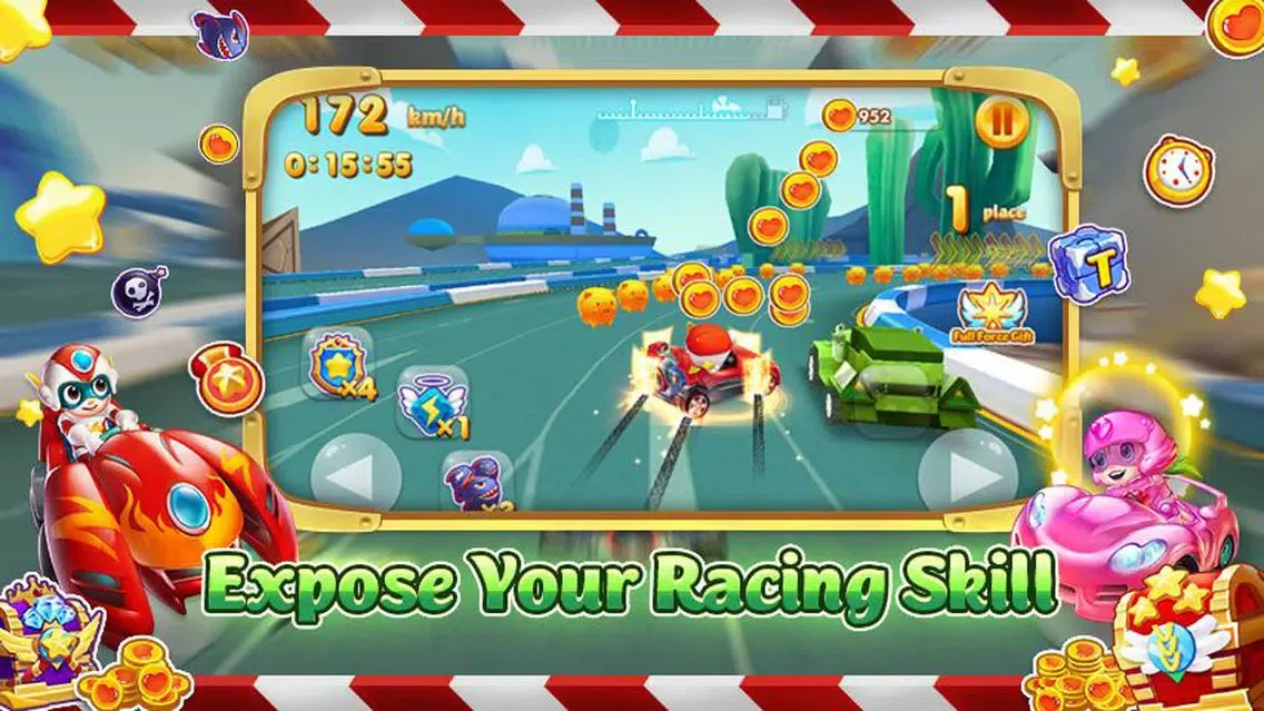 Capturas de pantalla de Happy Superman Car Racing