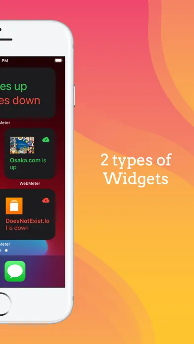 صور WebMeter: Ping Uptime Widget