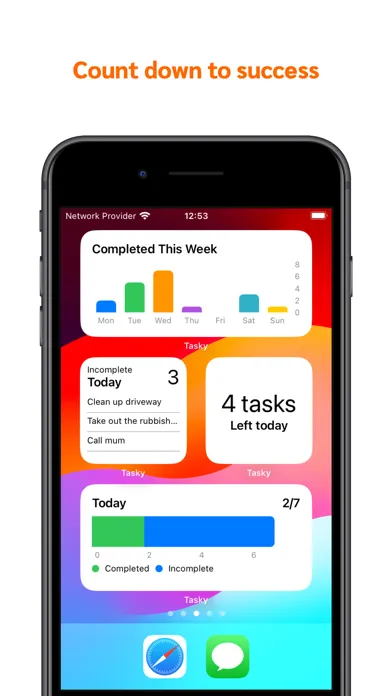 صور Todo Reminders Widget : Tasky
