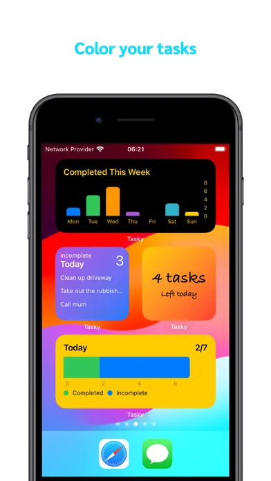 صور Todo Reminders Widget : Tasky