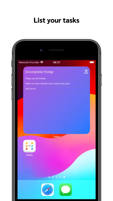 صور Todo Reminders Widget : Tasky