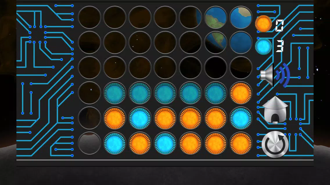 Screenshot di 4 in a row from x-ray game