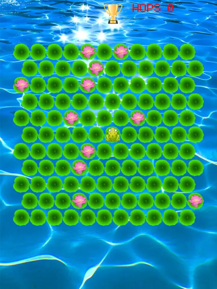 Tangkapan layar Frog Trap iPad 