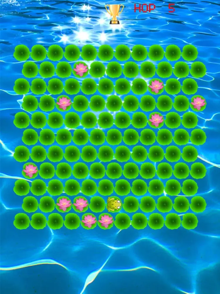 Tangkapan layar Frog Trap iPad 