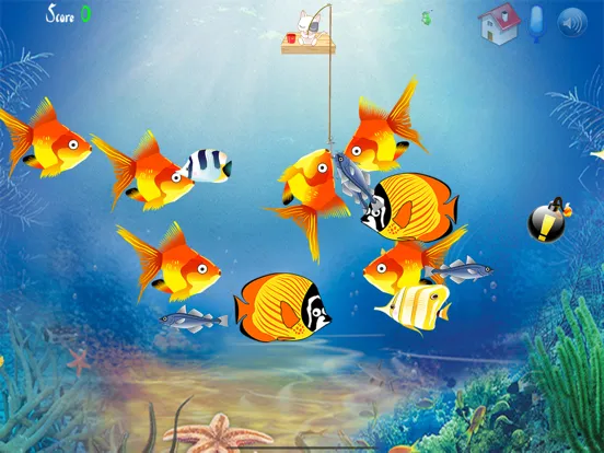 Cute Cat Fishing iPad  Screenshots