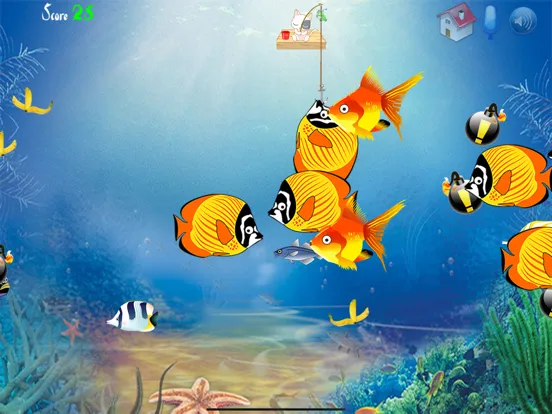 Cute Cat Fishing iPad  Screenshots