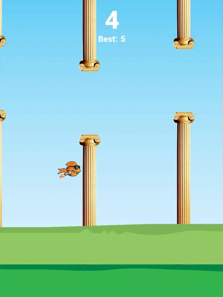 Capturas de tela do Jet Fish iPad 