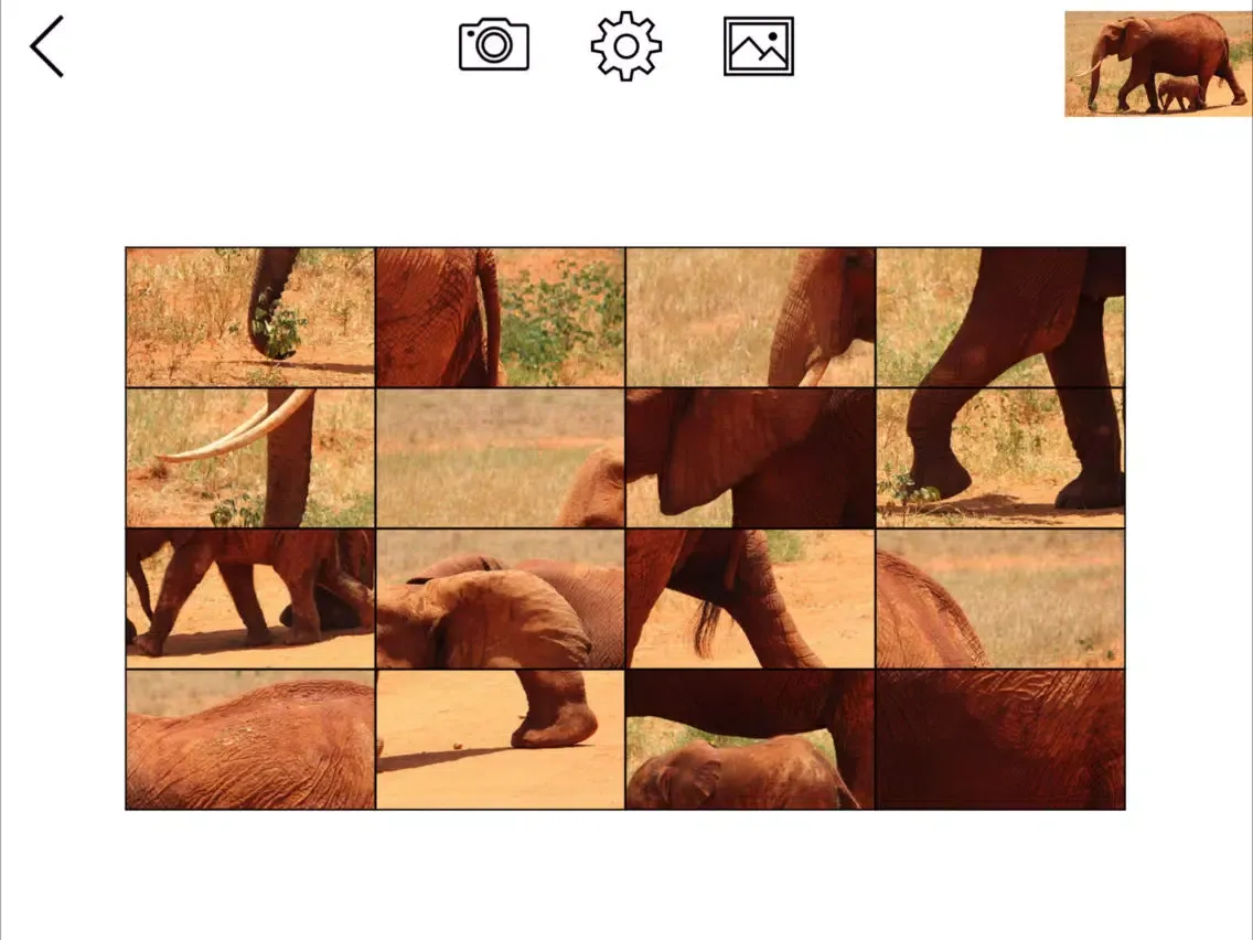 Captures d'écran de Jigsaw Puzzle Fans iPad 