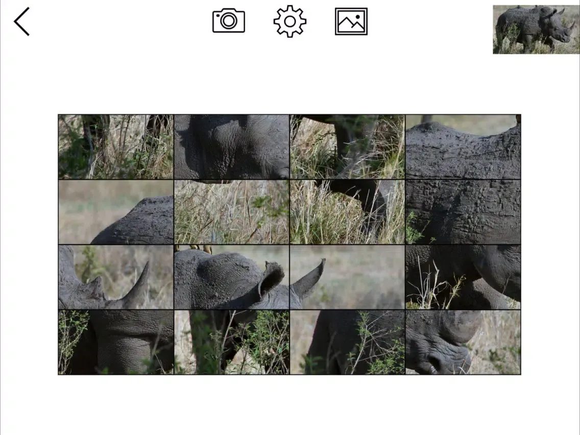 Captures d'écran de Jigsaw Puzzle Fans iPad 