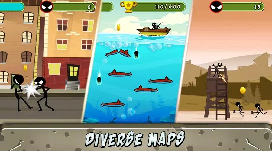 Stickman Revenge Screenshots