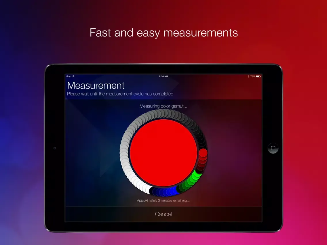 ภาพหน้าจอของ ColorTRUE iPad 