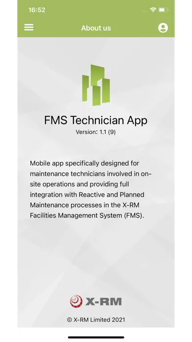 Screenshot di FMS Technician App