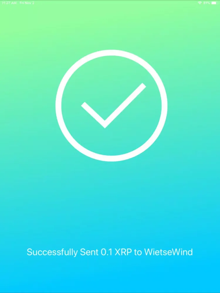 XRP Tip Bot iPad  स्क्रीनशॉट