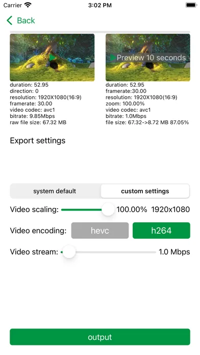 Umbrella Video Compress Ekran Görüntüleri