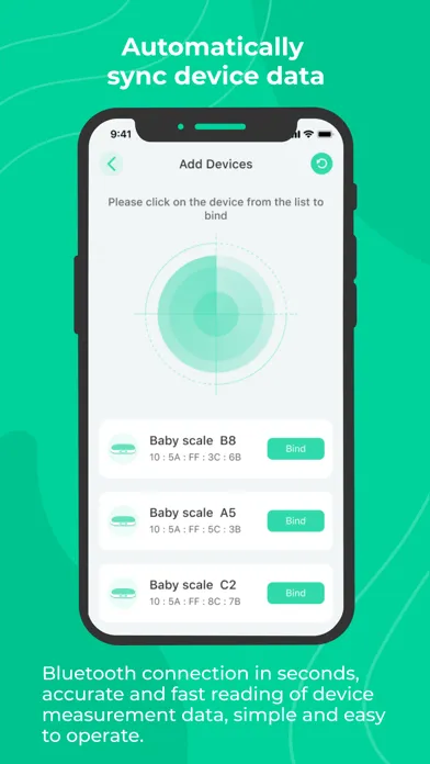 Capturas de pantalla de iMoni Health - track your body