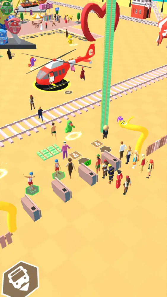Idle Park Tycoon- Park Games Ekran Görüntüleri