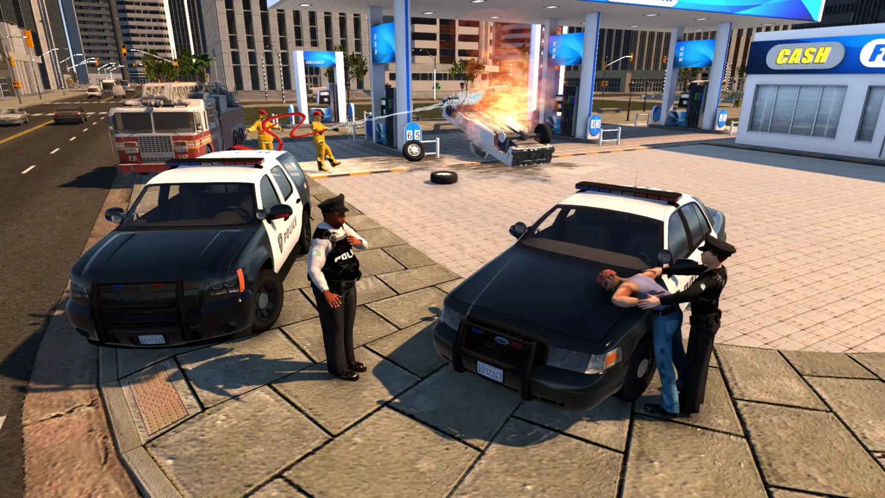 Police Car Game Simulator Cop应用截图