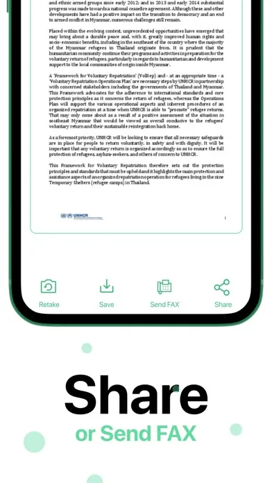 xScanner: Document & PDF Screenshots