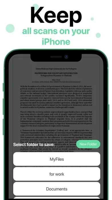 xScanner: Document & PDF Screenshots