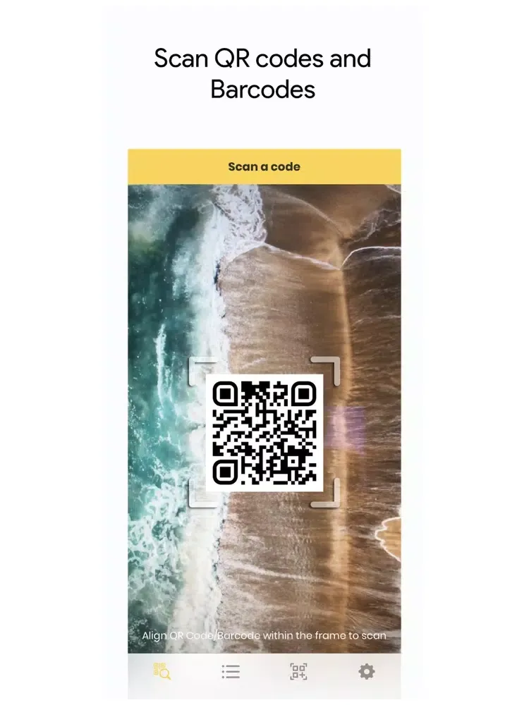 Скриншоты QRCode/Barcode Scanner iPad 