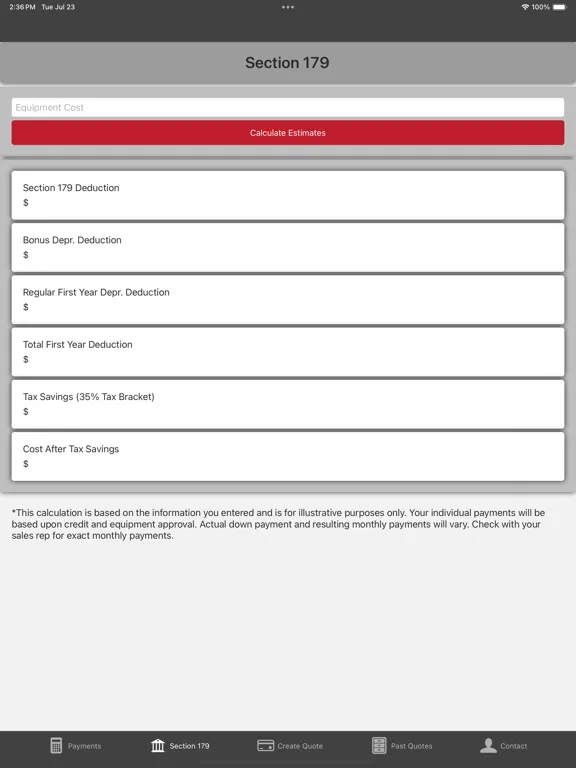 Geneva Capital Tools iPad  سکرین شاٹس