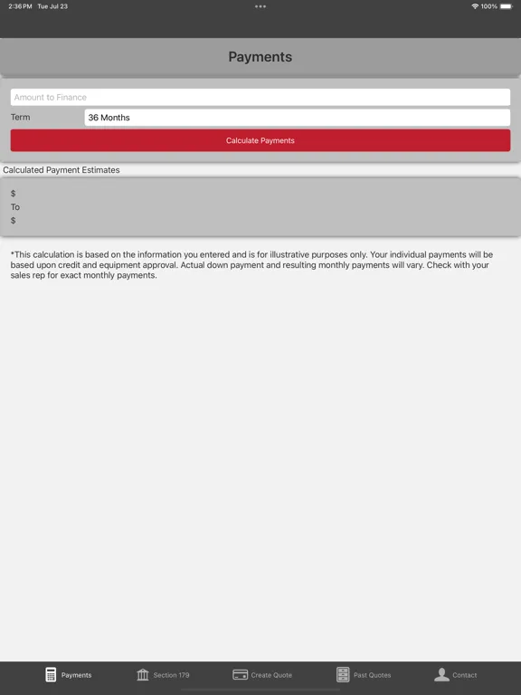 Geneva Capital Tools iPad  سکرین شاٹس
