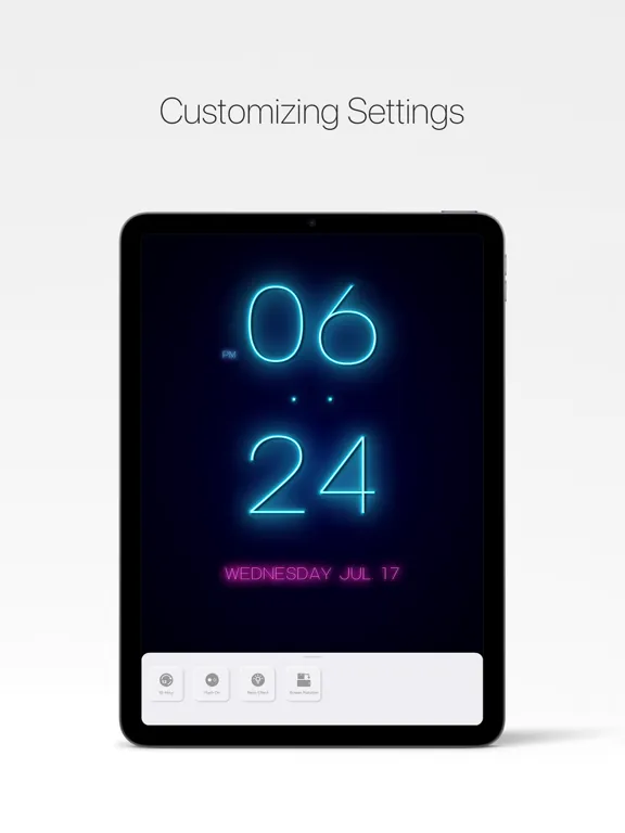 Today Clock - Alarm & Clock iPad  স্ক্রিনশট