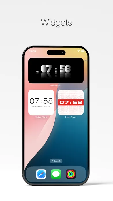Today Clock - Alarm & Clock স্ক্রিনশট