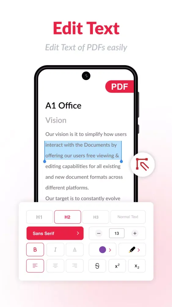 ภาพหน้าจอของ PDF Editor: Edit PDF, Sign PDF