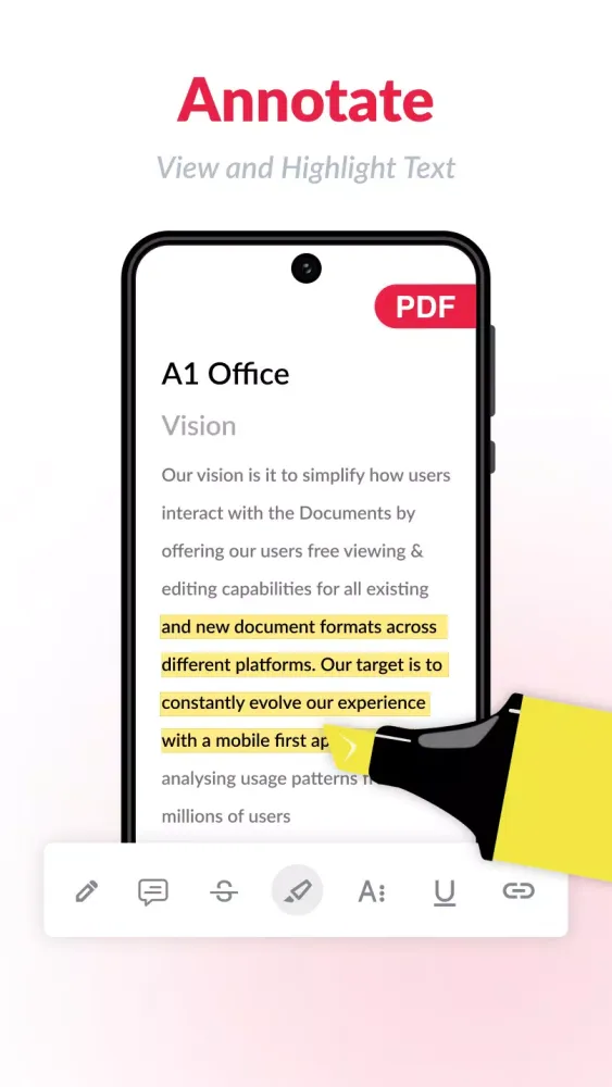 ภาพหน้าจอของ PDF Editor: Edit PDF, Sign PDF