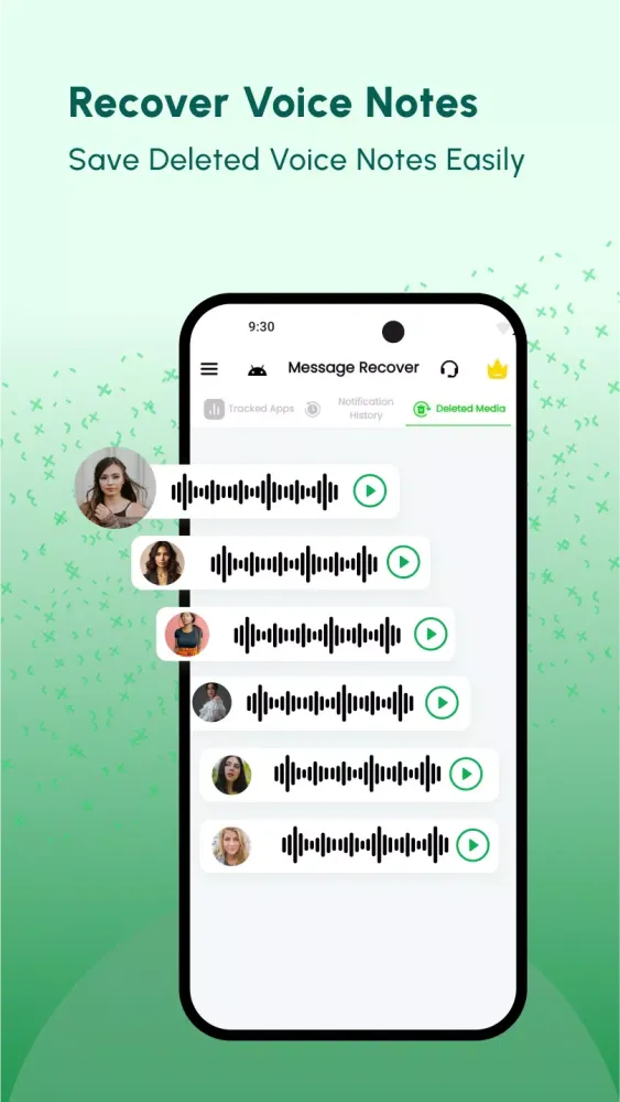 Deleted Messages Recovery App Screenshots