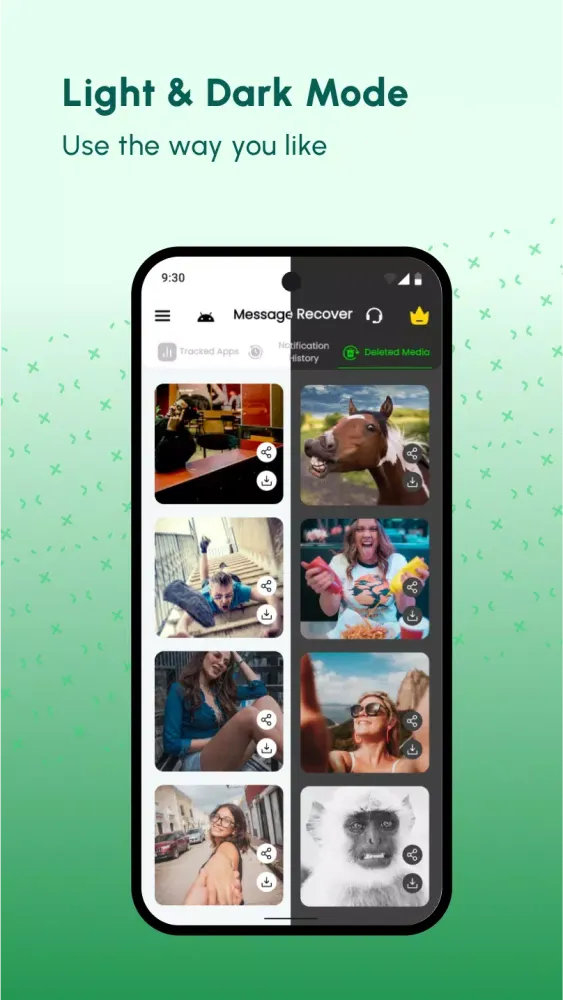 Deleted Messages Recovery App Screenshots