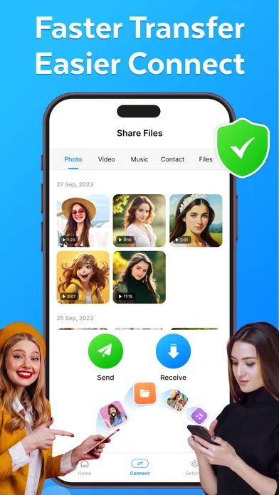 Tangkapan skrin ShareMe: iShare File Transfer