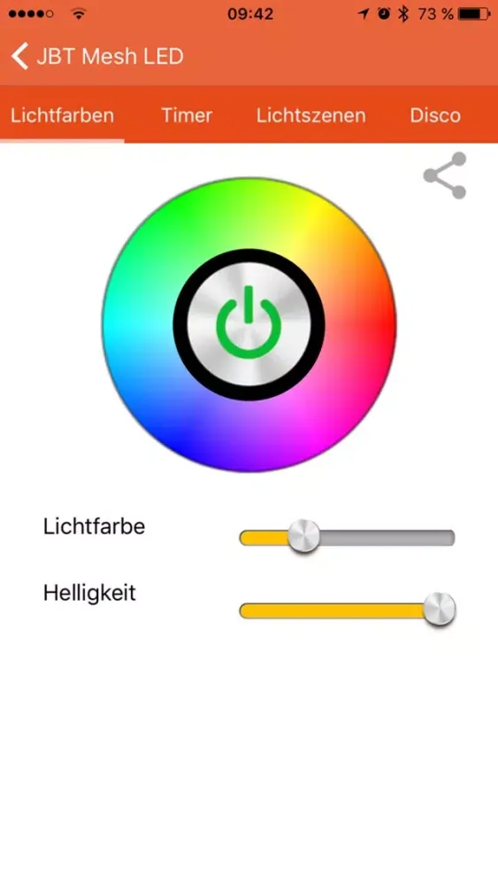 Tangkapan skrin Tempi-Tec Smart RGB LED Strip