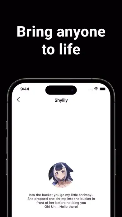 Скриншоты AI Character - Chat, AI