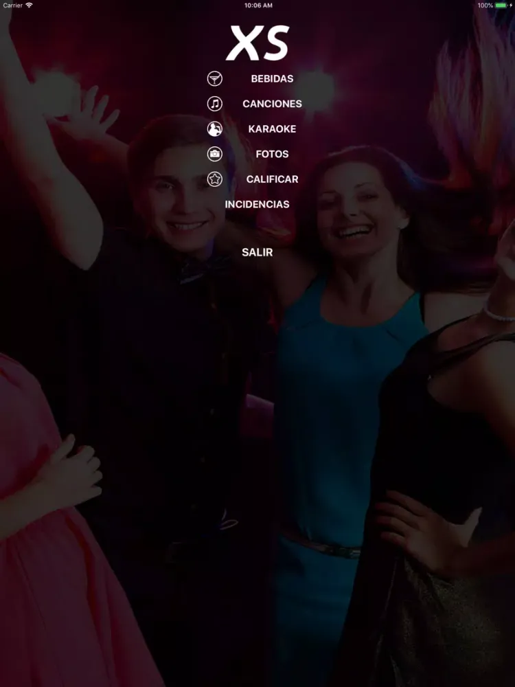 صور Xsound Administrador de Evento iPad 