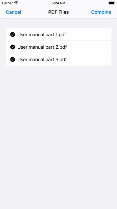 PDF Combiner - file merger應用截圖