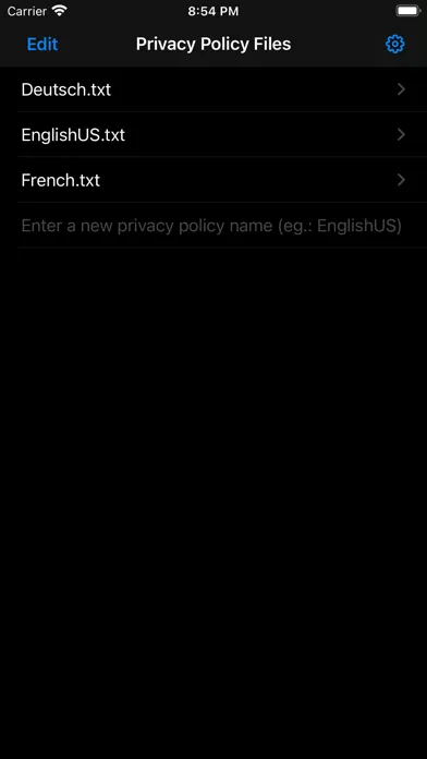 Privacy Policy Maker Screenshots